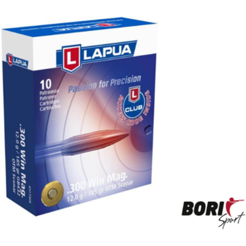 Munición LAPUA cal. 300 Win Mag SCENAR 185gr