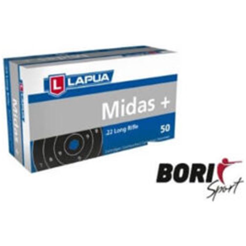 Munición LAPUA cal. 22 l.r Midas +