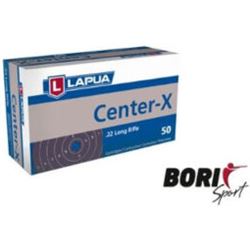 Munición LAPUA cal. 22 l.r Center X