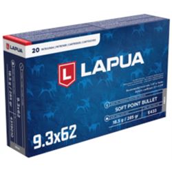 Munición LAPUA cal. 9,3x62 MEGA 285gr