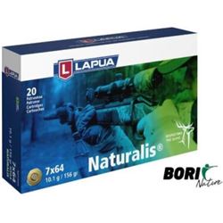 Munición LAPUA cal. 7x64 NATURALIS 155 gr