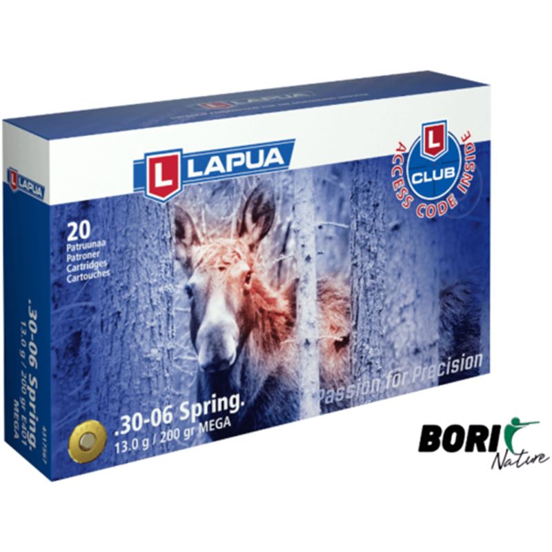 Munición LAPUA cal. 30-06 MEGA 200gr